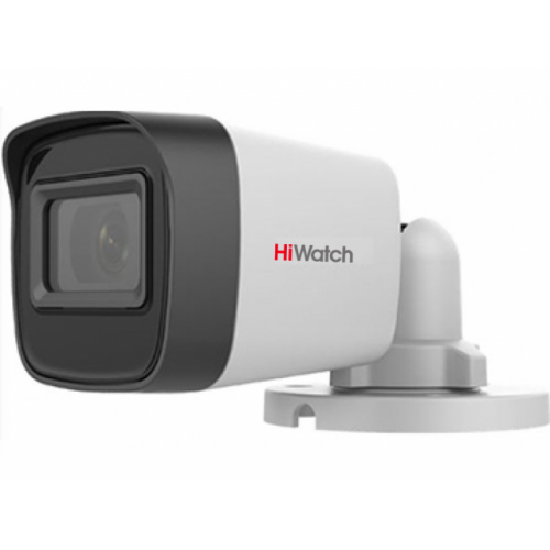 HiWatch DS-T500(C)(2.4mm) Видеокамера TVI корпусная уличная HiWatch DS-T500(C)(2.4mm) Видеокамера TVI корпусная уличная